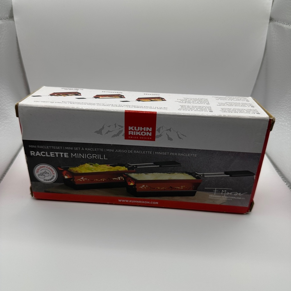 Kuhn Rikon Raclette Mini Grill Swiss Design
